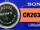 Bateria CR 2032 – Sony