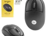 Mouse USB com fio Bright