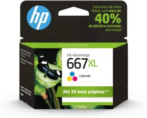Cartuho HP 667 XL Color