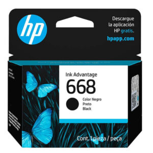 Cartuho HP 668 Preto