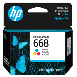 Cartucho HP 668 Colorido